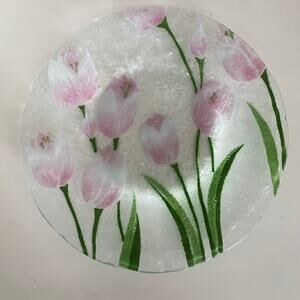 Sydenstricker Fused Glass Signed Art Plate‎ 8-1/2” Diameter FLAWLESS